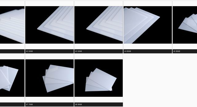 White opal acrylic manufactured by Xinjincheng