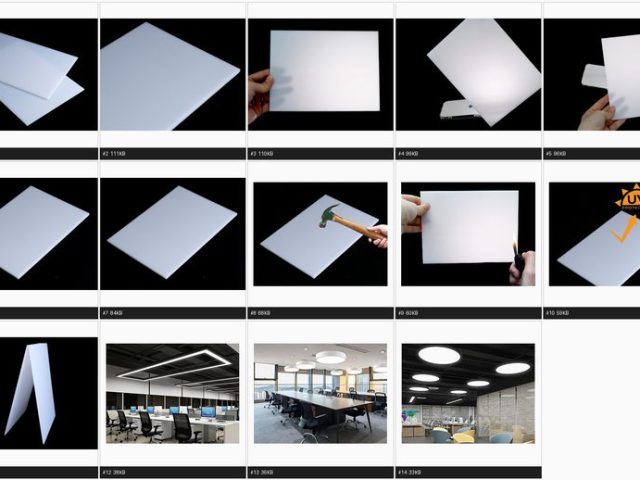 LED diffuser sheet manufactured by Xinjincheng
