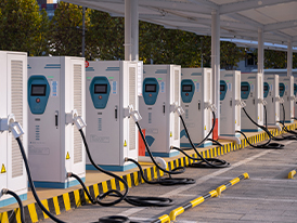 New Energy Vehicle Charging Stations application for Flame Retardant Polycarbonate Sheet
